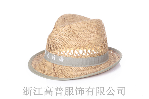 男士巴拿馬帽，樣帽圖由江浙滬帽子工廠提供